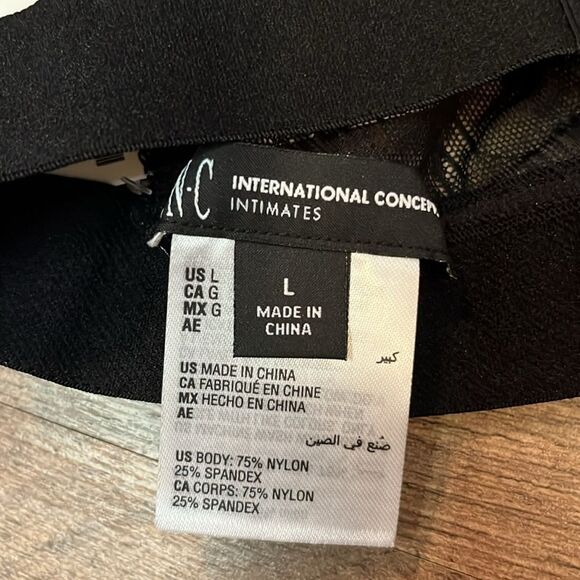 I.N.C. INTERNATIONAL CONCEPTS Women's  Sheer  Bralette Lingerie L - Picture 6 of 8
